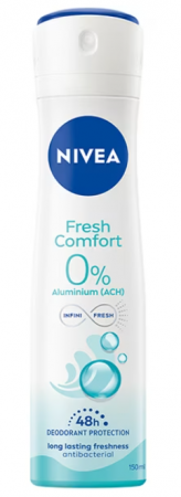 Deodorant spray Nivea Fresh Comfort, 150 ml [0]