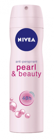 Deodorante si antiperspirante - Deodorant spray Nivea Deo feminin Pearl&Beauty, 150 m
