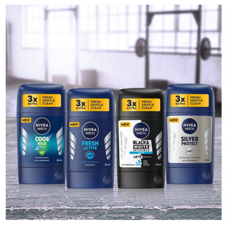 Deodorant Stick pentru barbati,Nivea Fresh Active, 50 ml [1]