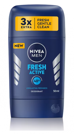 Ingrijire Personala si Cosmetice - Deodorant Stick pentru barbati,Nivea Fresh Active, 50 ml