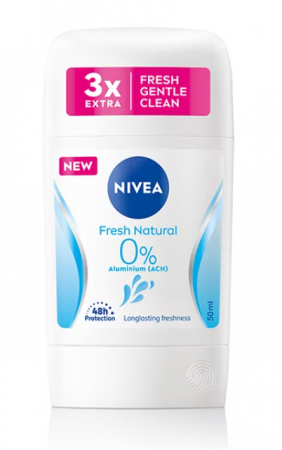 Ingrijire Personala si Cosmetice - Deodorant Stick pentru femei, Fresh Natural 0% Alu 50 ml