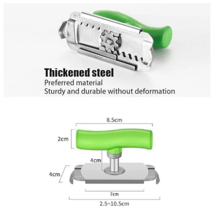 Deschizător de Capace Ergonomic, 2 buc,  – Ideal pentru Persoane cu Artrită sau Mobilitate Redusă, Design Practic pentru Economisirea Efortului [4]