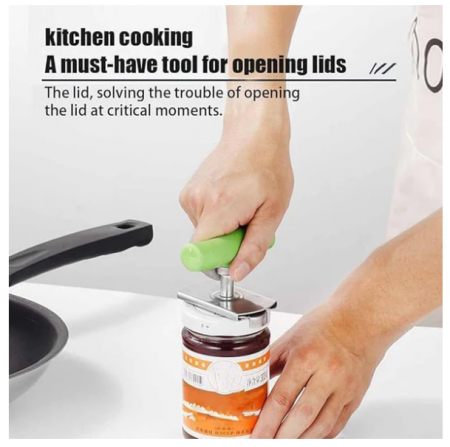 Deschizător de Capace Ergonomic, 2 buc,  – Ideal pentru Persoane cu Artrită sau Mobilitate Redusă, Design Practic pentru Economisirea Efortului [1]