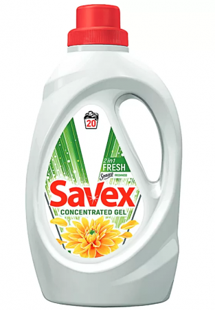 Detergent Rufe - Savex detergent lichid automat 1.1L 2in1 Fresh