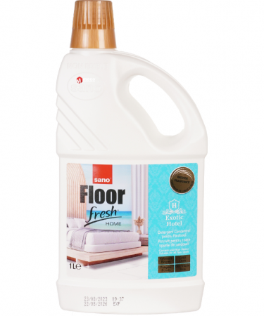 Detergenti Podele - Detergent concentrat, pentru orice tip de pardoseli, 1L, Floor Fresh Home Exotic Hotel Sano