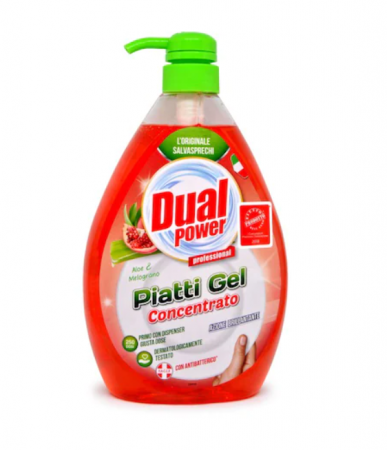 Detergent vase - Detergent de vase Dual Power Aloe E Melograno 1l