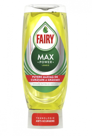 Detergent de vase Fairy MaxPower Lemon, 650 ml [0]