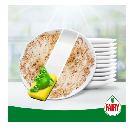 Detergent de vase Fairy Extra+ Liliac 650 ml [3]