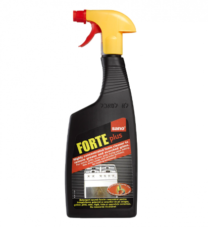 Solutii suprafete bucatarie - Detergent pentru curatat aragazul Sano Forte, 750ml