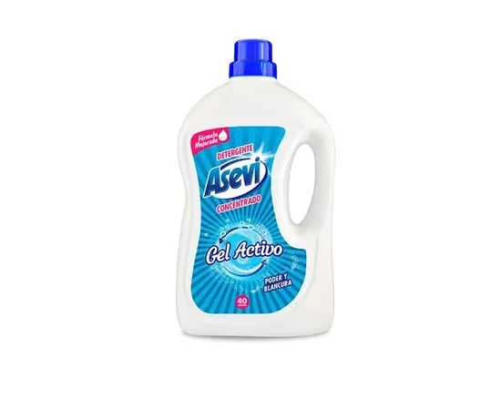 Detergent Rufe - Detergent lichid Asevi Gel Activ 2.3 l - 40 spalari