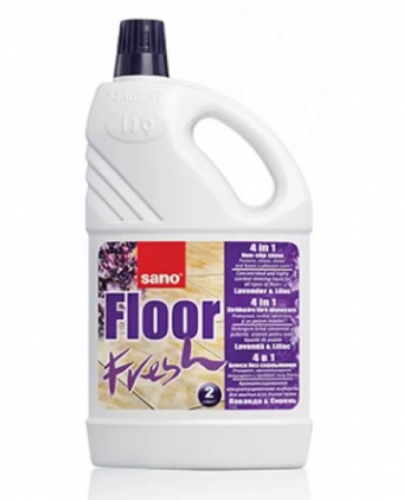 Detergenti Podele - Detergent pardoseli, 1L Sano Floor Fresh,  Liliac