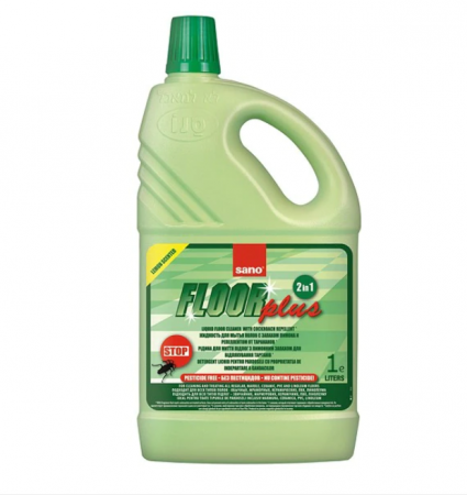 Detergenti Podele - Detergent pentru pardoseala Sano Floor Plus, impotriva insectelor, 1L