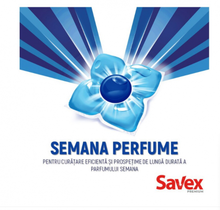 Detergent Savex Super Caps Semana Perfume, 42 spalari [1]