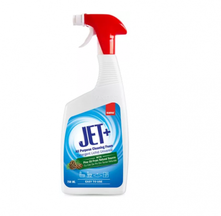 Detergenti Universali - Detergent Universal Sano Jet Spuma cu Ulei de Pin Natural 750ml