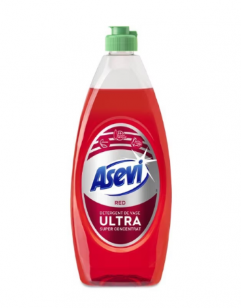 Detergent vase - Detergent de vase Asevi Ultra, Red, 650ml