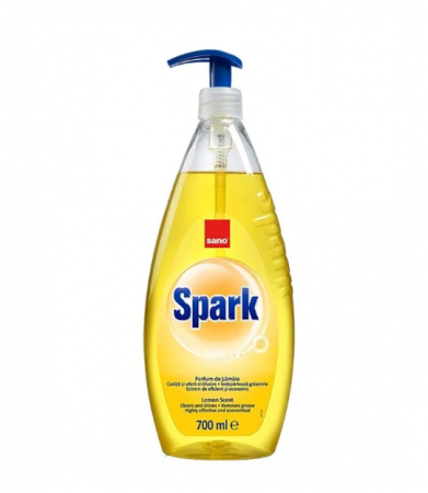 Detergent vase - Detergent vase cu pompita Sano Spark Lamaie,700 ml