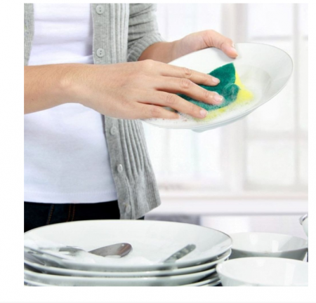 Detergent Vase, Gel, Super-Concentrat, Dual Power, Lamaie Verde, 1L [3]