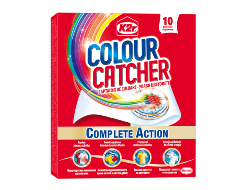 Curatenie - Servetele captatoare de culoare K2r Colour Catcher, 10 Spalari