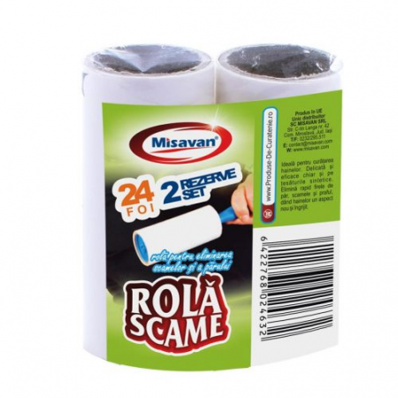 Solutii intretinere textile - Rezerva Rola Scame Misavan 2X24 Foi - 2725