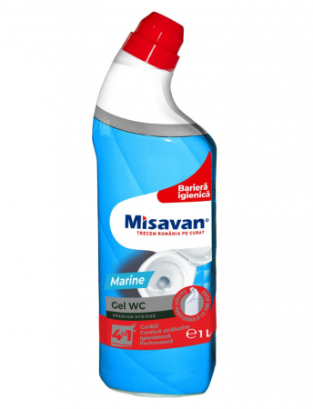 Odorizant toaleta - Solutie curatare toaleta Misavan Gel Wc Marine 4in1 1l - 90012563