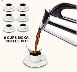 Espresor pentru aragaz Grunberg, Inox, capacitate 6 cesti GR600 [2]