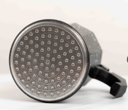 Espressor din aluminiu pentru aragaz Bohmann, 3 Cesti, Aluminiu, maner bachelita, inductie, Negru [2]