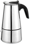 Expresoare - Espressor cafea din inox, Bohmann, 200ml, capacitate maxima: 4 cupe