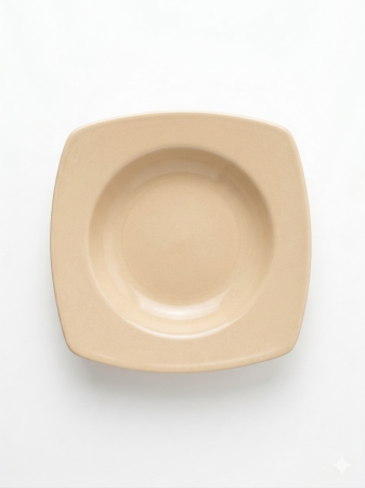 Farfurii - Farfurie adanca ,21 cm, bej