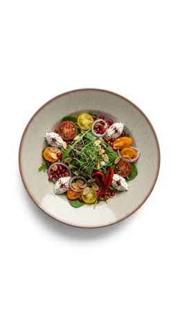 Farfurie  adanca din ceramica, 30 cm, bej nisipiu, pentru servire masa [3]