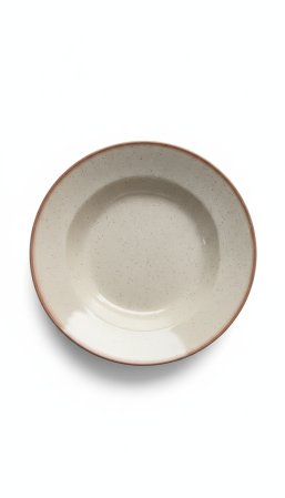 Farfurii - Farfurie adanca din ceramica, 30 cm, somon, pentru servire masa