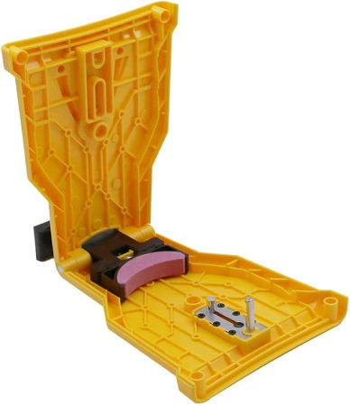Ascutitor pentru Lant Drujba cu 7 Pietre de Ascutire, 1 Piatra Montata + 6 Rezerve, Unealta Portabila pentru Motoferastrau, Compatibil Lame 14"/16"/18"/20" [6]