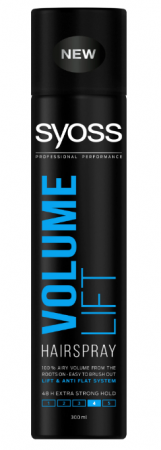 Ingrijire Personala si Cosmetice - Fixativ Syoss Volume Lift pentru volum, nivel fixare 4, 300 ml