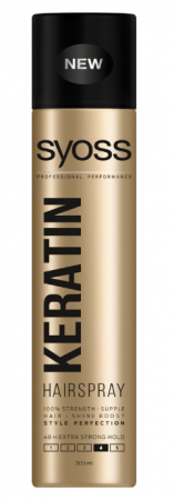 Ingrijire Personala si Cosmetice - Fixativ Syoss Keratin Style Perfection pentru fixare puternica, 300 ml