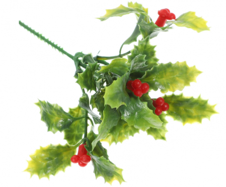 Set12 fire bobițe decorative artificiale roșii – ornamente, coronițe și aranjamente [7]