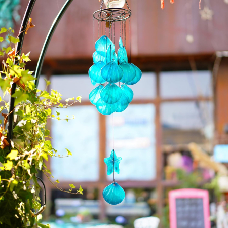 Decoratiune exterior pentru gradina, terasa sau balcon, "clopotei de vat" [5]