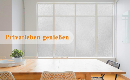 Folie geam mata 60x 200 cm, opaca, anti-UV, cu prindere statica, fara adeziv, pentru casa si birou [4]
