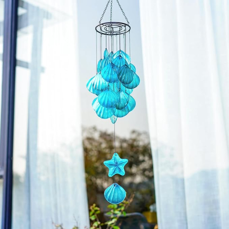 Decoratiune exterior pentru gradina, terasa sau balcon, "clopotei de vat" [6]