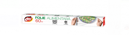 Folii si pungi alimentare - Folie plastic OTI, 60m, pentru uz casnic