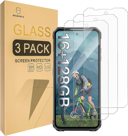Birotica - Folie sticla securizata Mr.Shield pentru IIIF150 B2 Ultra – set 3 bucăți, duritate 9H, claritate HD, protecție anti-zgârieturi