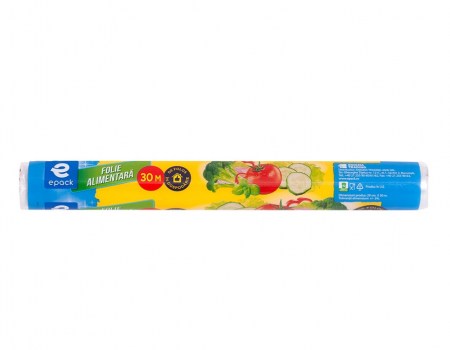 Folii si pungi alimentare - Folie alimentara plastic Epack, 30 m
