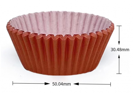 Set 300 Forme pentru Brioșe și Cupcakes, Hârtie Alimentară, maro, Rezistente la Căldură [1]