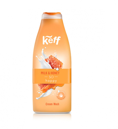 Geluri de dus - Gel de dus Keff Milk & Honey, 500 ml