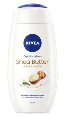 Geluri de dus - Gel de dus Nivea Shea Butter & Botancal Oil, 250 ml