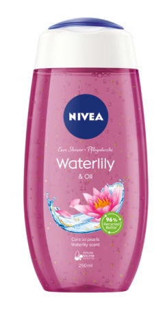 Geluri de dus - Gel de dus Nivea Water Lily & Oil, 250 ml