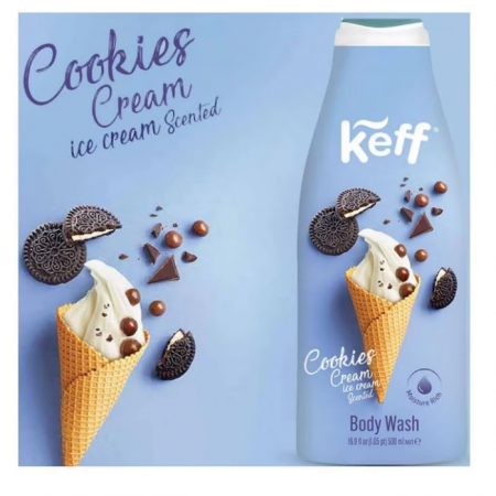 Gel de dus Sano Keff Cookies & Cream, 500ml [1]