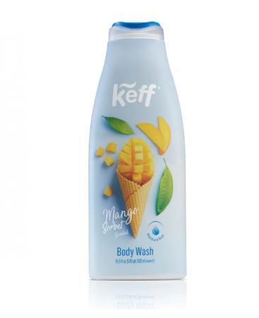 Geluri de dus - Gel de dus Keff Mango Sorbet, 500 ml