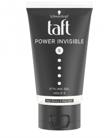 Ceara de par si gel - Gel de par Taft Power Invisible Mega Strong Hold, nivel fixare 5, 150 ml
