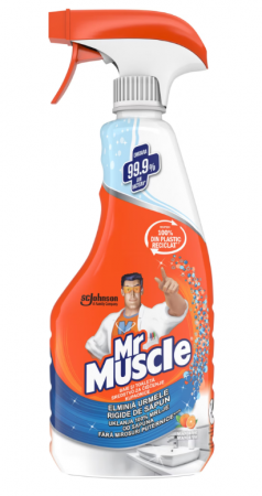 Solutii suprafete baie - Mr Muscle Solutie de curatare pentru baie si WC 500 ml