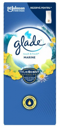 Curatenie - Glade rezervă pentru aparat electric touch&fresh cu aromă Marine, 10 g