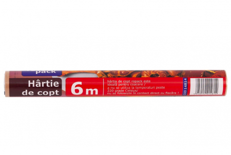 Folii si pungi alimentare - Hartie Copt Ropack, 29cmx6 m